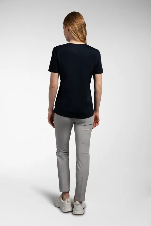 Van Laack Tops and TShirts Women MoleenF 8211 Swiss Cotton Jersey Roundneck Tshirt Van Laack Tops and TShirts Women MoleenF 8211 Swiss Cotton Jersey Roundneck Tshirt