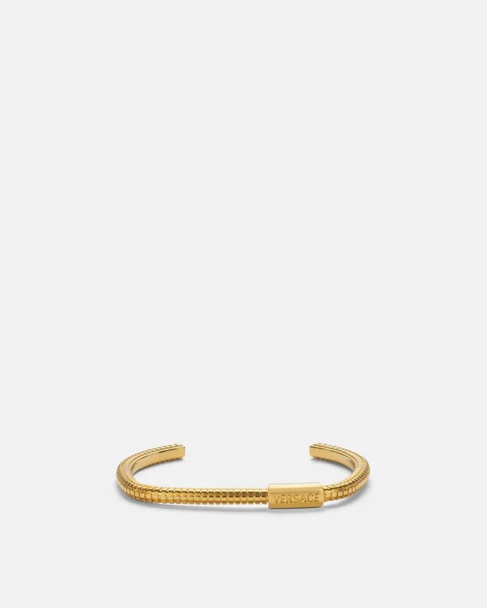 Versace Bracelets Dylos Cuff Bracelet Light Gold 8211 WomenMen