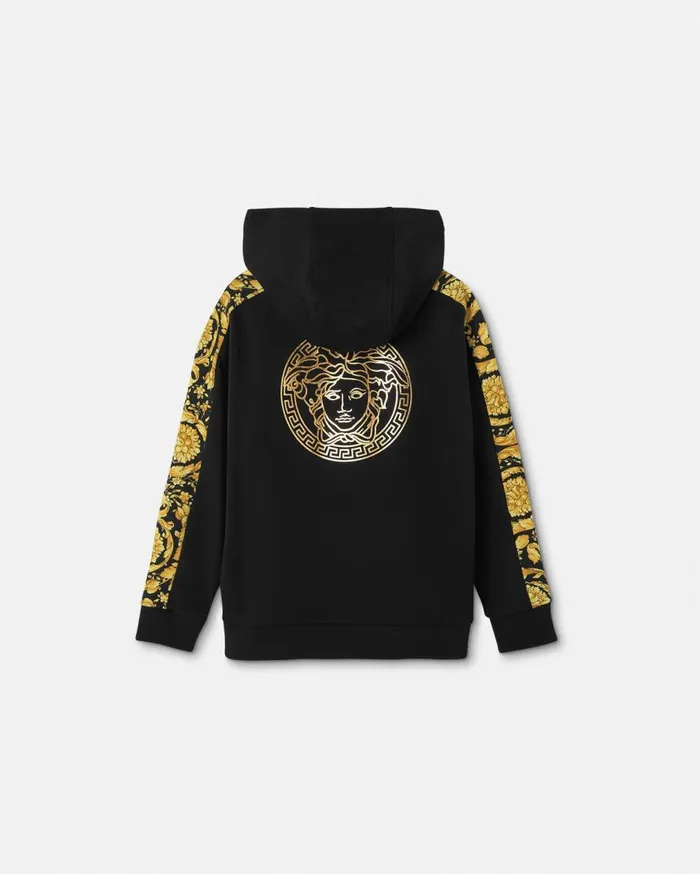 Versace Clothing Barocco Kids Hoodie Black 8211 Children Versace Clothing Barocco Kids Hoodie Black 8211 Children