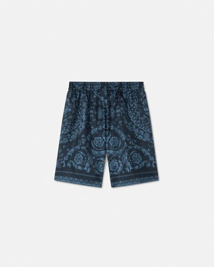 Versace Clothing Barocco Kids Silk Shorts Blueprint 8211 Children Versace Clothing Barocco Kids Silk Shorts Blueprint 8211 Children