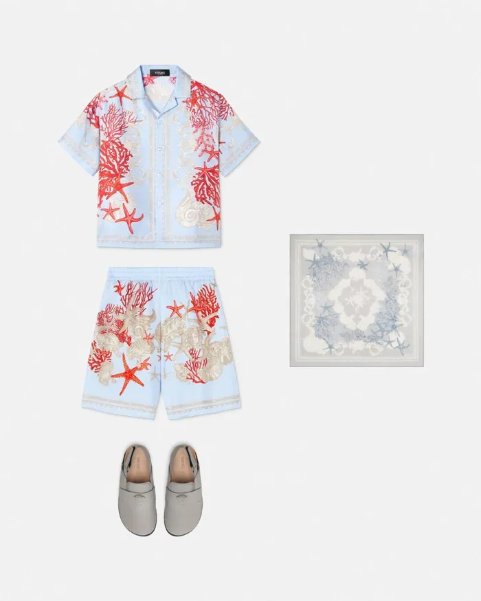 Versace Clothing Barocco Sea Kids Silk Shirt Blueprint 8211 Children Versace Clothing Barocco Sea Kids Silk Shirt Blueprint 8211 Children