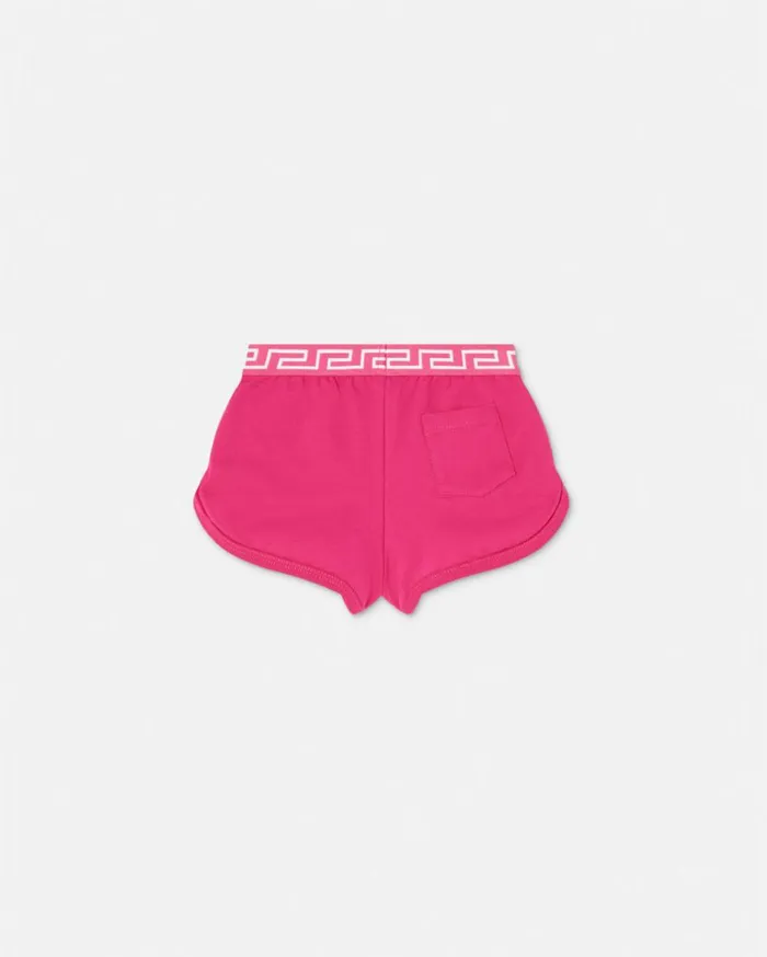 Versace Clothing Greca Border Baby Sweat Shorts Fuchsia 8211 Children Versace Clothing Greca Border Baby Sweat Shorts Fuchsia 8211 Children