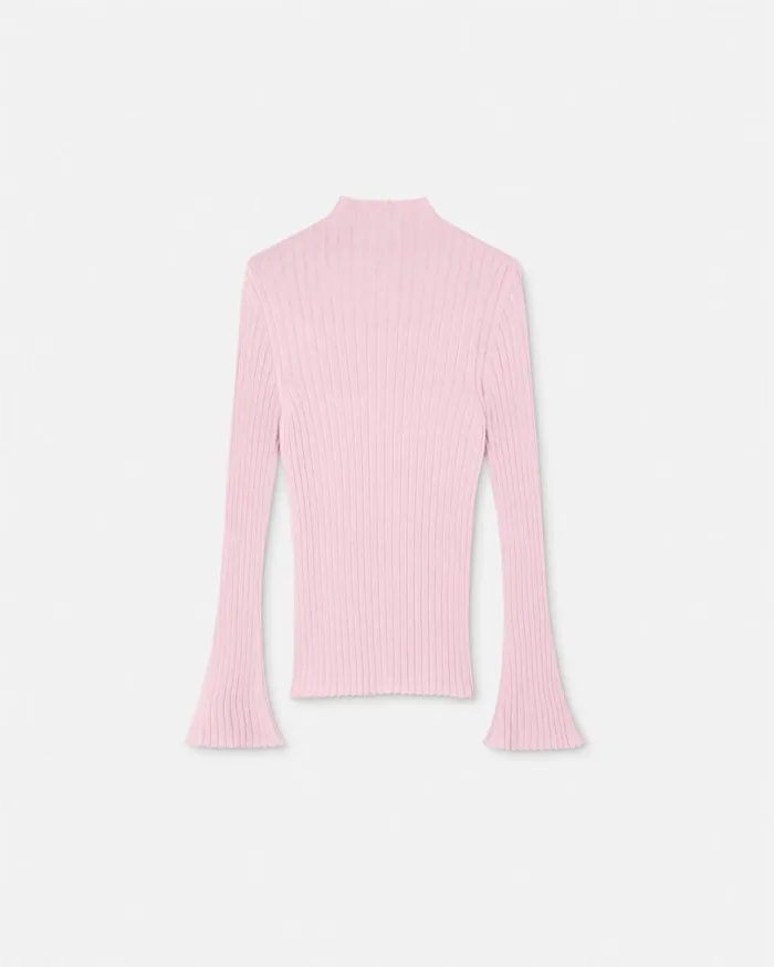 Versace Clothing Medusa Ribbed Knit Kids Sweater Light Pink 8211 Children Versace Clothing Medusa Ribbed Knit Kids Sweater Light Pink 8211 Children