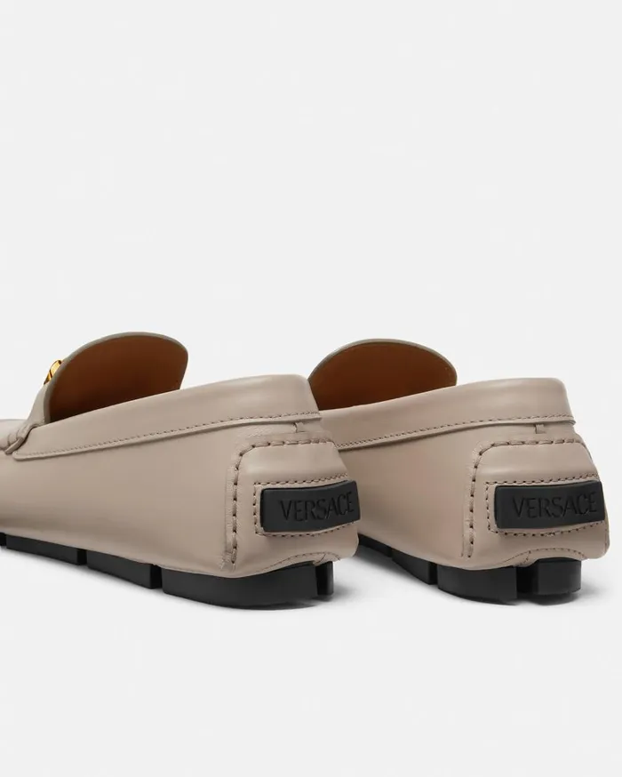 Versace Drivers La Medusa Driver Shoes Beige 8211 Men Versace Drivers La Medusa Driver Shoes Beige 8211 Men