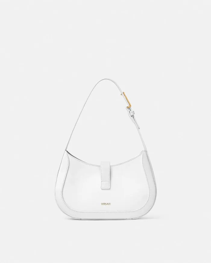 Versace Greca Goddess Greca Goddess Small Hobo Bag White 8211 Women Versace Greca Goddess Greca Goddess Small Hobo Bag White 8211 Women