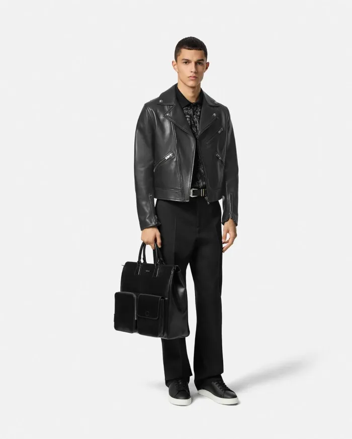 Versace Jackets and Coats Leather Biker Jacket Black 8211 Men Versace Jackets and Coats Leather Biker Jacket Black 8211 Men