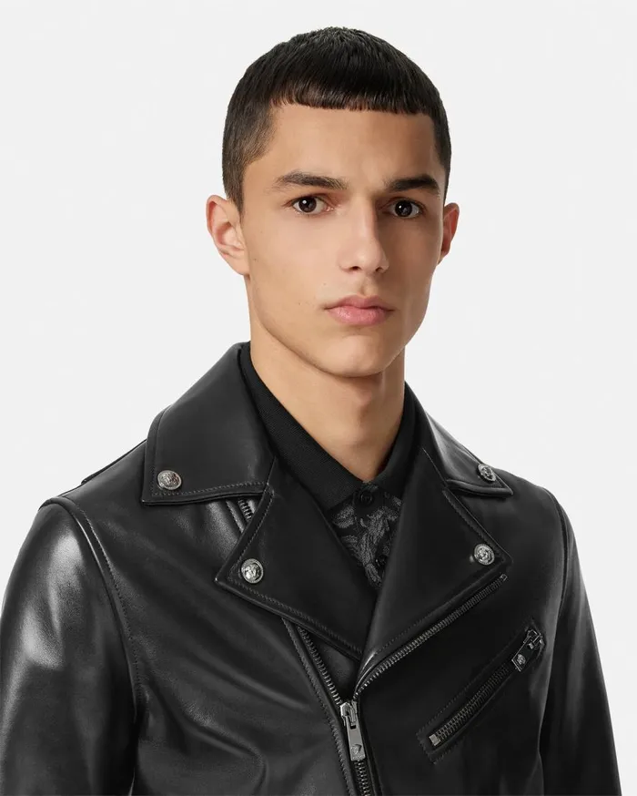 Versace Jackets and Coats Leather Biker Jacket Black 8211 Men Versace Jackets and Coats Leather Biker Jacket Black 8211 Men