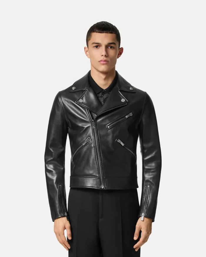 Versace Jackets and Coats Leather Biker Jacket Black 8211 Men Versace Jackets and Coats Leather Biker Jacket Black 8211 Men
