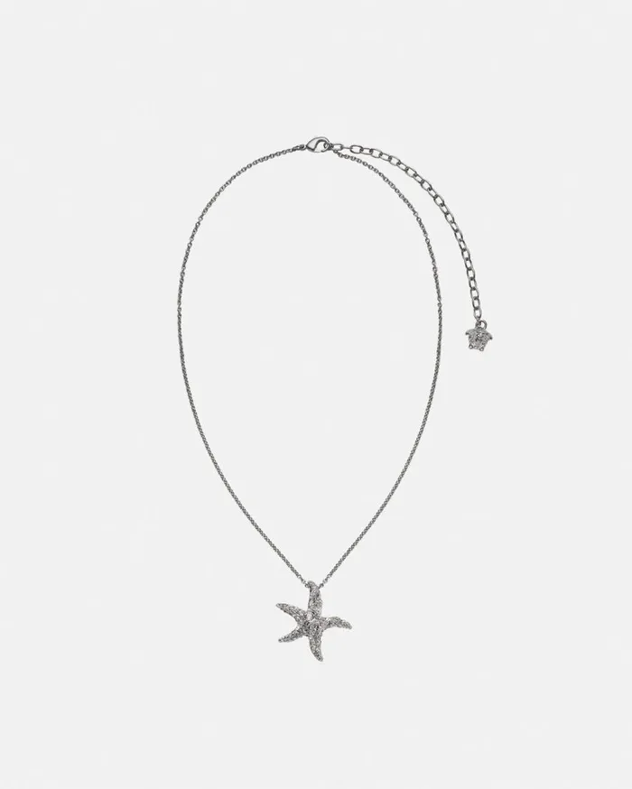 Versace Necklaces Barocco Sea Necklace Silver 8211 MenWomen