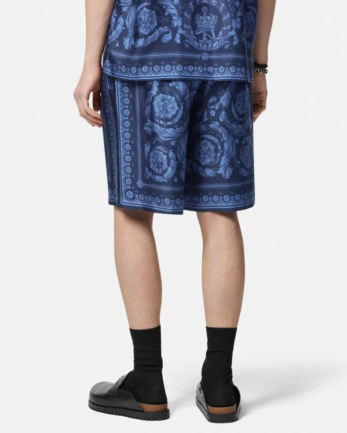 Versace Pants and Shorts Barocco Silk Shorts Blueprint 8211 Men Versace Pants and Shorts Barocco Silk Shorts Blueprint 8211 Men