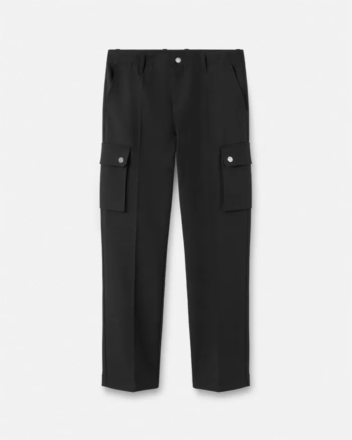 Versace Pants and Shorts Cargo Trousers Black 8211 Men