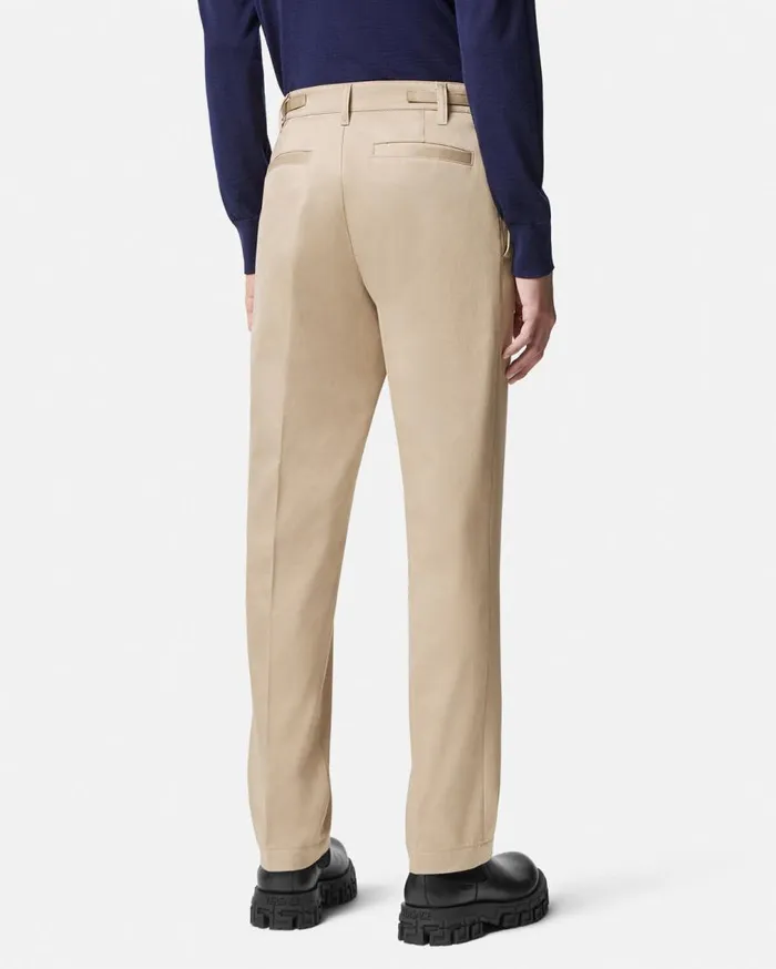 Versace Pants and Shorts Gabardine Pants Beige 8211 Men Versace Pants and Shorts Gabardine Pants Beige 8211 Men