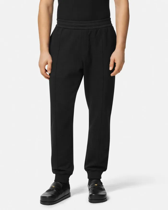 Versace Pants and Shorts Logo Sweatpants Black 8211 Men Versace Pants and Shorts Logo Sweatpants Black 8211 Men