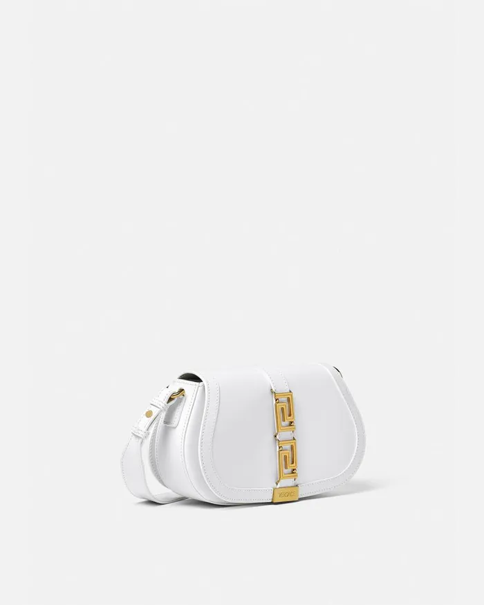 Versace Shoulder and Crossbody Greca Goddess Shoulder Bag White 8211 Women Versace Shoulder and Crossbody Greca Goddess Shoulder Bag White 8211 Women