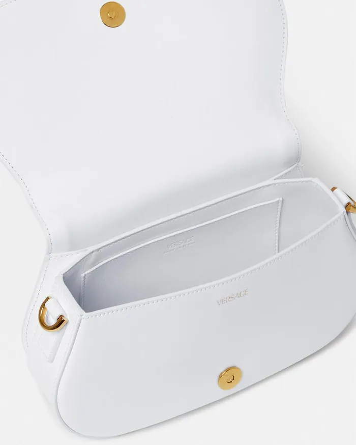 Versace Shoulder and Crossbody Greca Goddess Shoulder Bag White 8211 Women Versace Shoulder and Crossbody Greca Goddess Shoulder Bag White 8211 Women