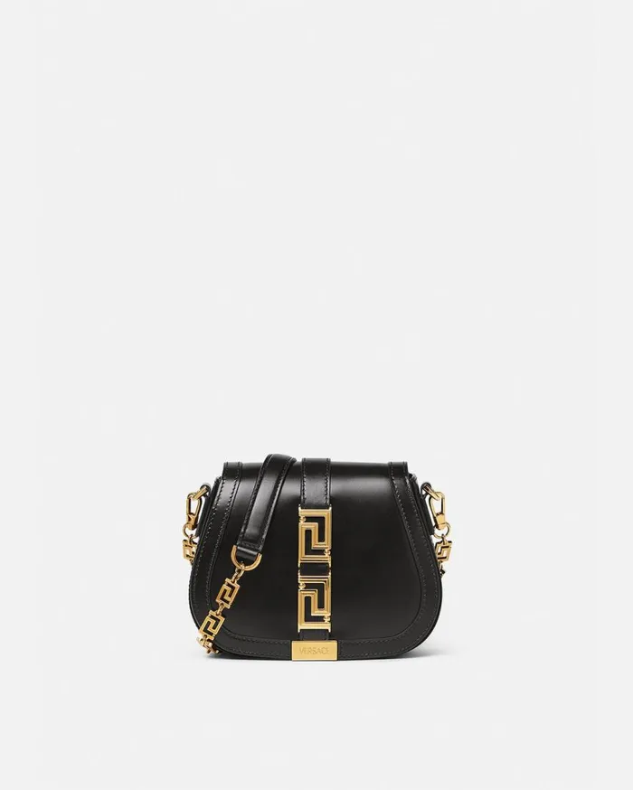 Versace Shoulder and Crossbody Greca Goddess Small Shoulder Bag Blackgold 8211 Women