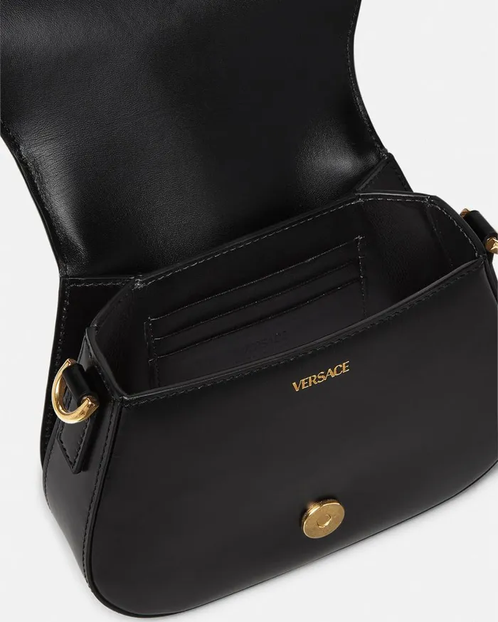 Versace Shoulder and Crossbody Greca Goddess Small Shoulder Bag Blackgold 8211 Women Versace Shoulder and Crossbody Greca Goddess Small Shoulder Bag Blackgold 8211 Women