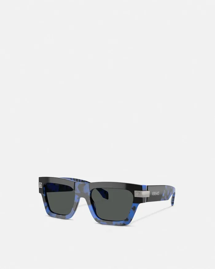 Versace Sunglasses Classic Top Sunglasses Blackblue 8211 Men
