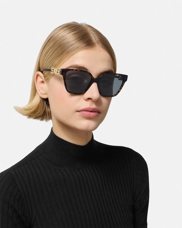 Versace Sunglasses Greca Strass Butterfly Sunglasses Blackgold 8211 Women Versace Sunglasses Greca Strass Butterfly Sunglasses Blackgold 8211 Women