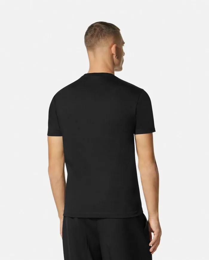 Versace TShirts and Polos Medusa Cartouche TShirt Black 8211 Men Versace TShirts and Polos Medusa Cartouche TShirt Black 8211 Men