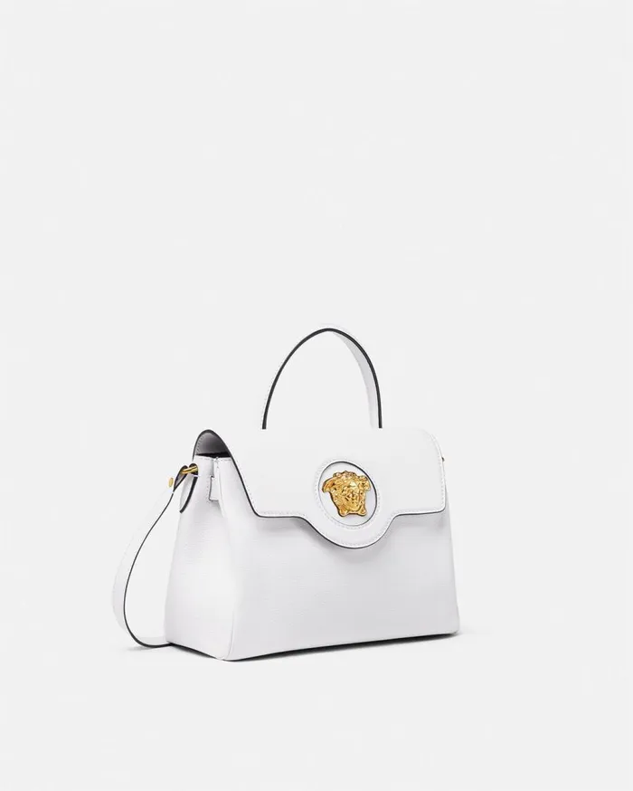 Versace Top Handle La Medusa Handbag White 8211 Women Versace Top Handle La Medusa Handbag White 8211 Women