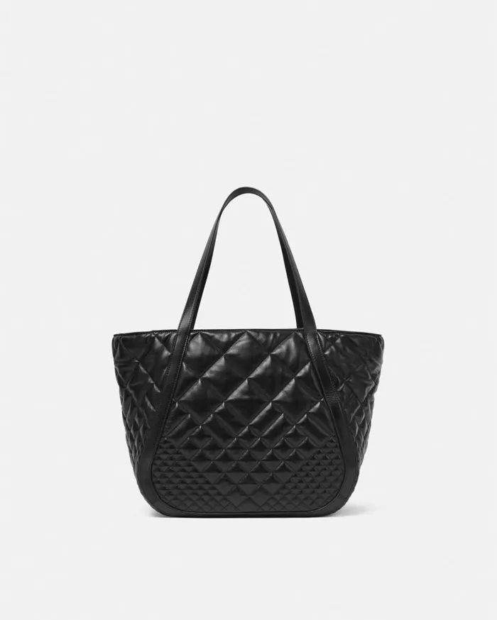 Versace Totes Greca Goddess Large Tote Bag Blackgold 8211 Women Versace Totes Greca Goddess Large Tote Bag Blackgold 8211 Women