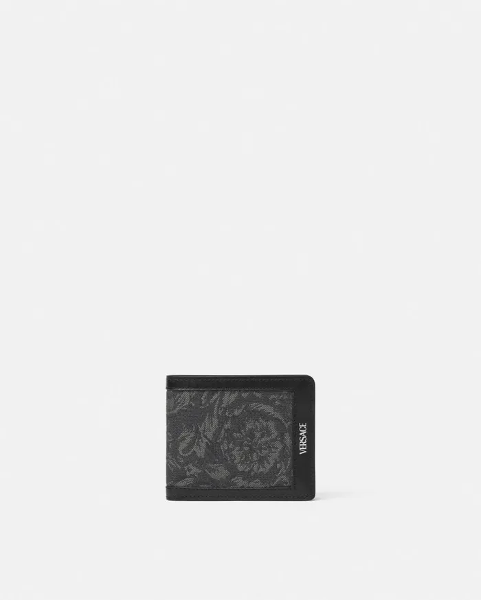 Versace Wallets Barocco Jacquard Wallet Blackprint 8211 Men