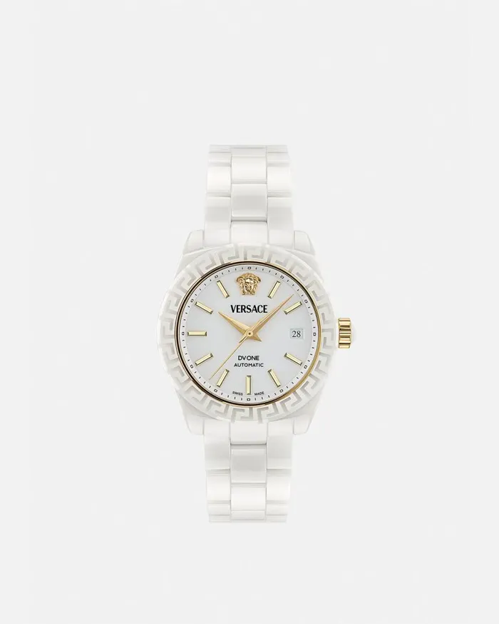Versace Watches DV One Automatic Watch White 8211 Women