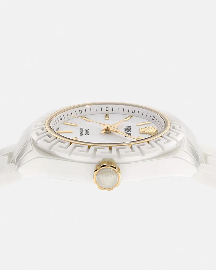 Versace Watches DV One Automatic Watch White 8211 Women Versace Watches DV One Automatic Watch White 8211 Women