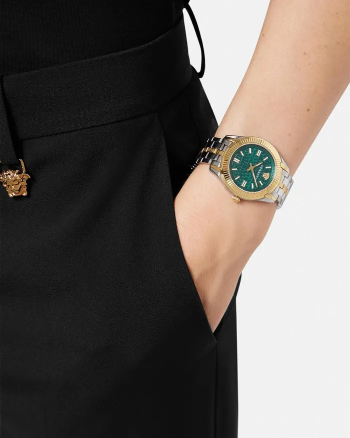 Versace Watches Greca Time Lady Watch Silver 8211 Women Versace Watches Greca Time Lady Watch Silver 8211 Women