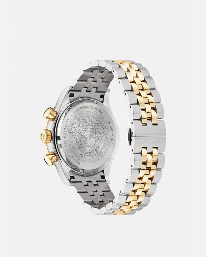 Versace Watches Hellenyium Chrono Watch Gold 8211 Men Versace Watches Hellenyium Chrono Watch Gold 8211 Men