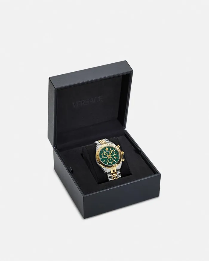 Versace Watches Versace Chrono Master Watch Greengold 8211 Men Versace Watches Versace Chrono Master Watch Greengold 8211 Men