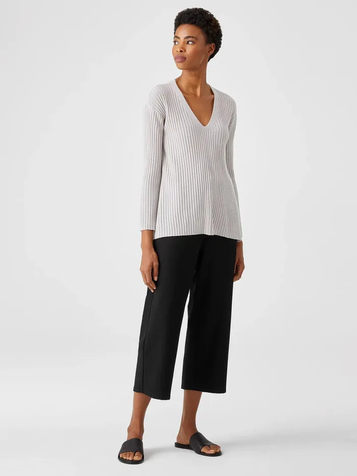 Washable Stretch Crepe Straight Pant Black Women Eileen Fisher Pants Shorts and Jumpsuits
