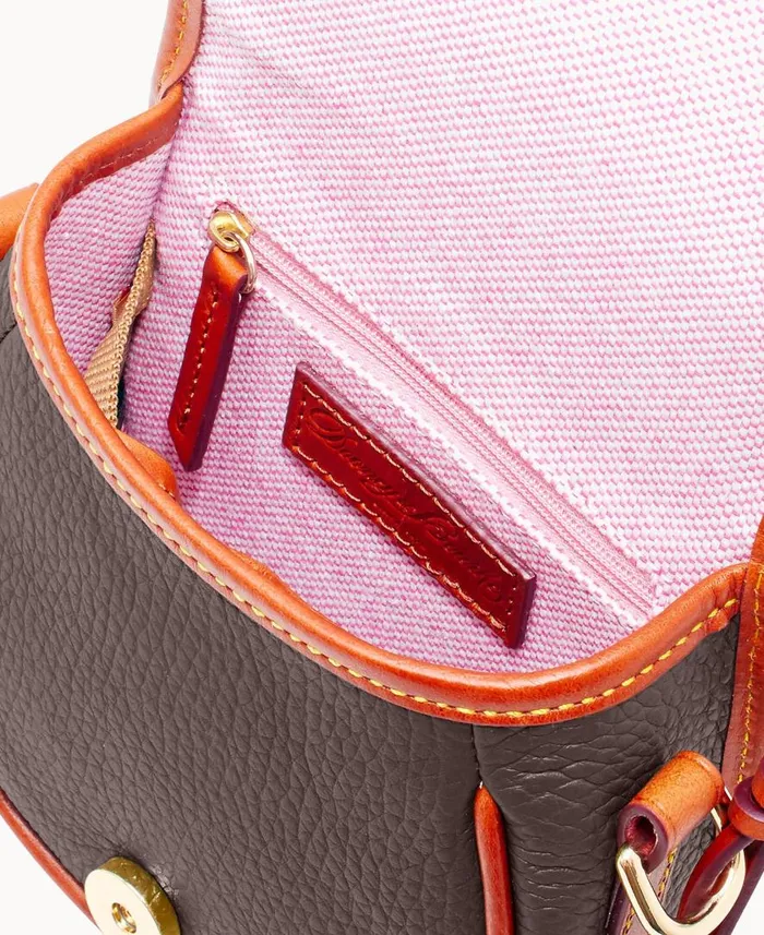 Woman All Weather Leather 2 Duck Bag Brown Tmoro Dooney and Bourke Crossbodies Woman All Weather Leather 2 Duck Bag Brown Tmoro Dooney and Bourke Crossbodies