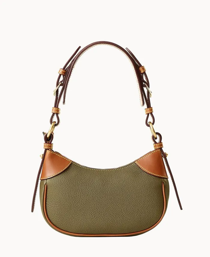 Woman All Weather Leather 30 Demi Shoulder 22 Green Dooney and Bourke Shoulder Bags Woman All Weather Leather 30 Demi Shoulder 22 Green Dooney and Bourke Shoulder Bags