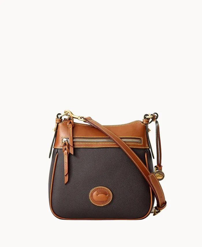 Woman All Weather Leather 30 Zip Top Crossbody 23 Black Dooney and Bourke Crossbodies
