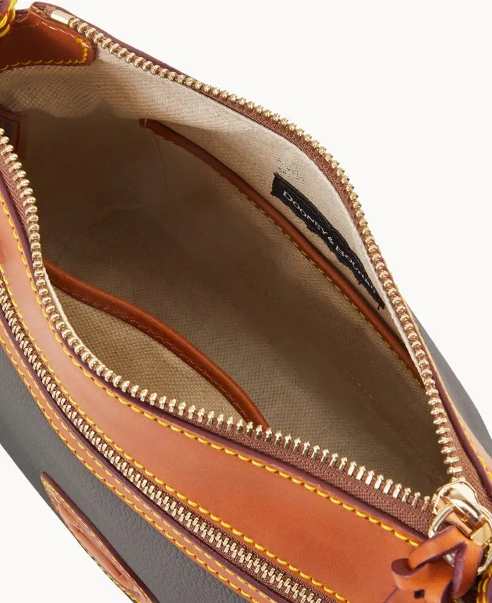 Woman All Weather Leather 30 Zip Top Crossbody 23 Black Dooney and Bourke Crossbodies Woman All Weather Leather 30 Zip Top Crossbody 23 Black Dooney and Bourke Crossbodies