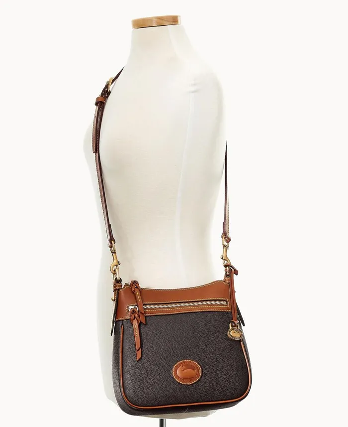 Woman All Weather Leather 30 Zip Top Crossbody 23 Black Dooney and Bourke Crossbodies Woman All Weather Leather 30 Zip Top Crossbody 23 Black Dooney and Bourke Crossbodies