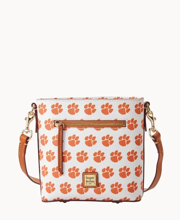 Woman Collegiate Clemson University Small Zip Crossbody Clemson Dooney and Bourke Crossbodies Woman Collegiate Clemson University Small Zip Crossbody Clemson Dooney and Bourke Crossbodies