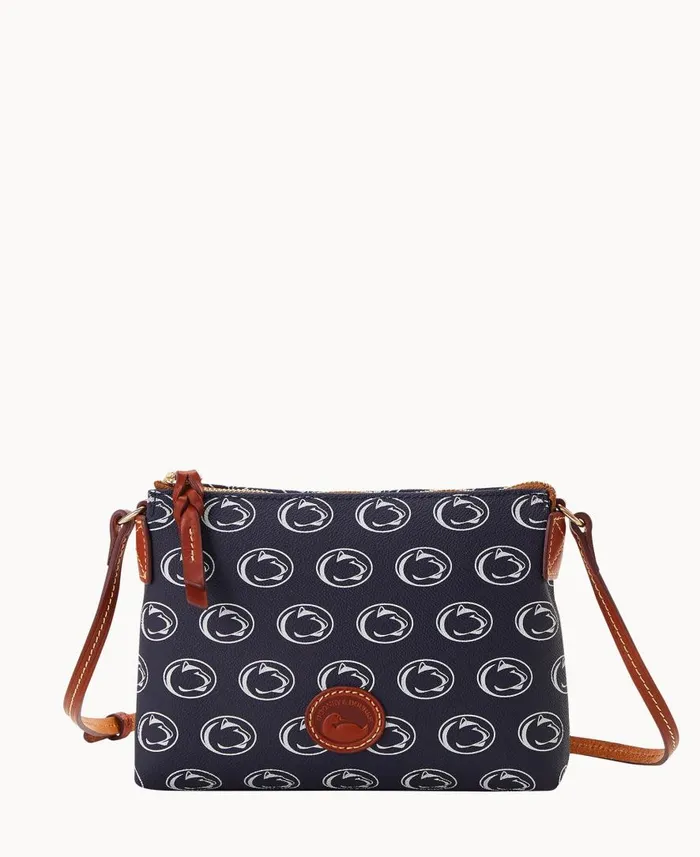 Woman Collegiate Penn State University Crossbody Pouchette Penn State Dooney and Bourke Crossbodies Woman Collegiate Penn State University Crossbody Pouchette Penn State Dooney and Bourke Crossbodies