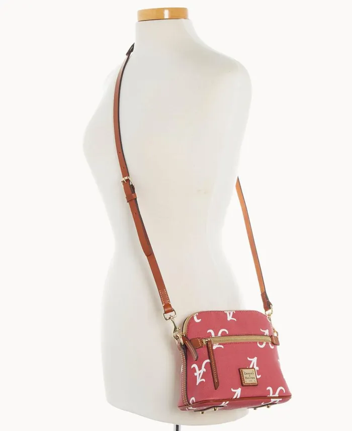 Woman Collegiate University Of Alabama Domed Crossbody Alabama Dooney and Bourke Crossbodies Woman Collegiate University Of Alabama Domed Crossbody Alabama Dooney and Bourke Crossbodies