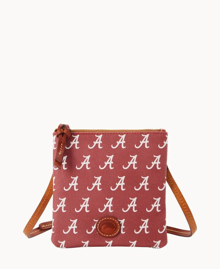 Woman Collegiate University Of Alabama Small North South Top Zip Crossbody University Of Alabam Dooney and Bourke Crossbodies Woman Collegiate University Of Alabama Small North South Top Zip Crossbody University Of Alabam Dooney and Bourke Crossbodies