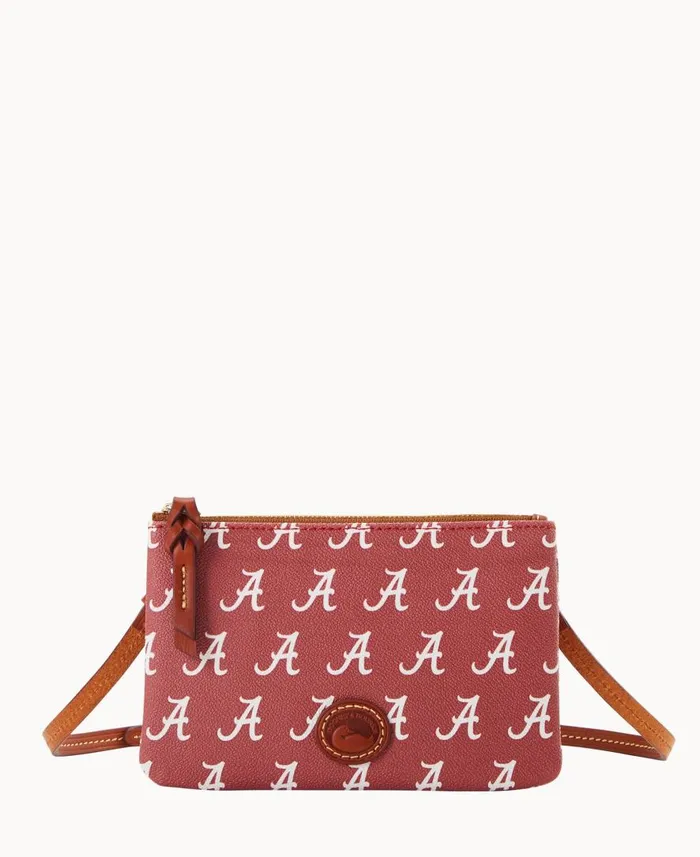 Woman Collegiate University Of Alabama Top Zip Crossbody University Of Alabam Dooney and Bourke Crossbodies Woman Collegiate University Of Alabama Top Zip Crossbody University Of Alabam Dooney and Bourke Crossbodies