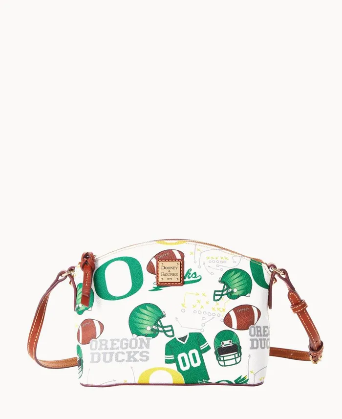 Woman Collegiate University Of Oregon Suki Crossbody Oregon Dooney and Bourke Crossbodies Woman Collegiate University Of Oregon Suki Crossbody Oregon Dooney and Bourke Crossbodies