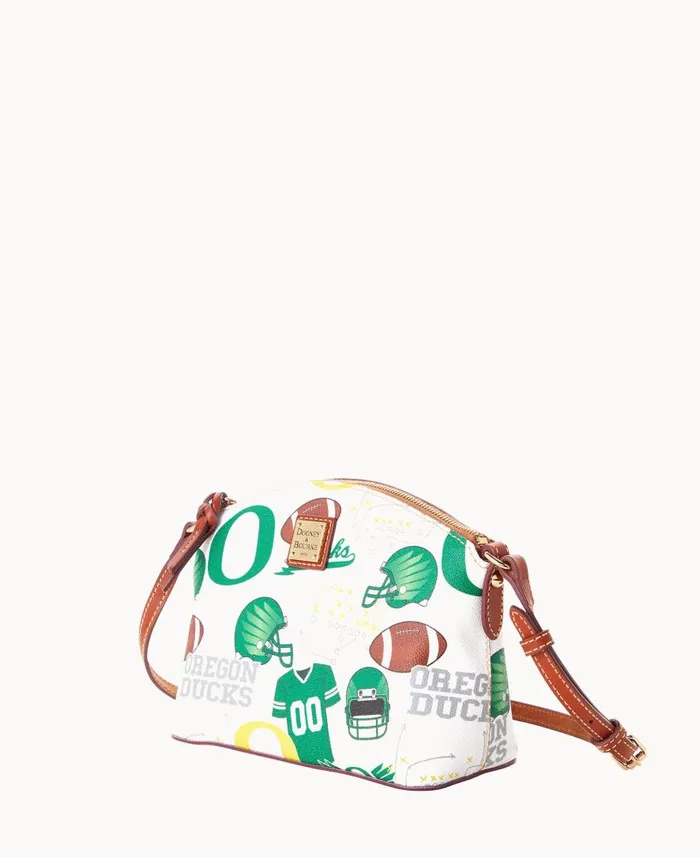 Woman Collegiate University Of Oregon Suki Crossbody Oregon Dooney and Bourke Crossbodies Woman Collegiate University Of Oregon Suki Crossbody Oregon Dooney and Bourke Crossbodies