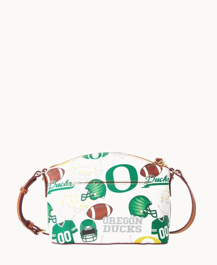 Woman Collegiate University Of Oregon Suki Crossbody Oregon Dooney and Bourke Crossbodies Woman Collegiate University Of Oregon Suki Crossbody Oregon Dooney and Bourke Crossbodies