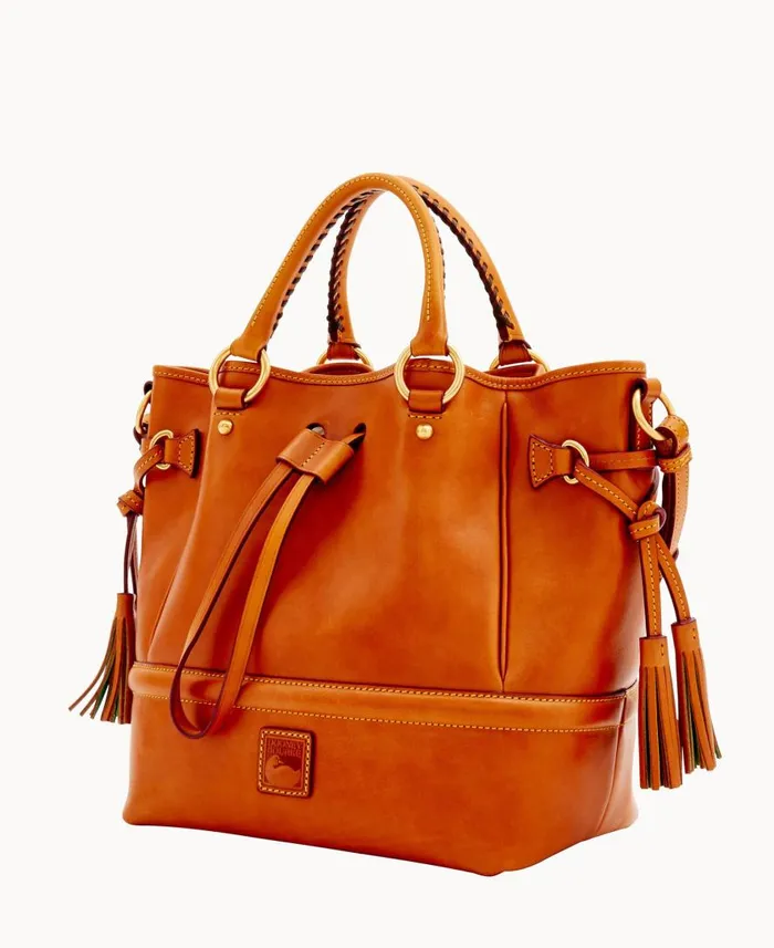 Woman Florentine Buckley Bag Natural Dooney and Bourke Satchels Woman Florentine Buckley Bag Natural Dooney and Bourke Satchels
