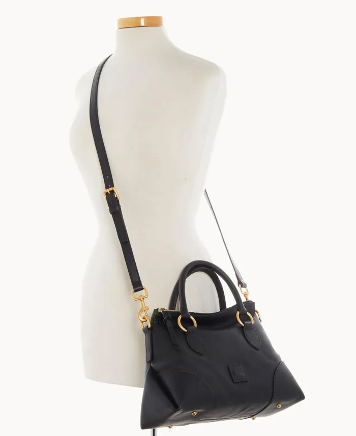 Woman Florentine Satchel 30 Black Black Dooney and Bourke Satchels Woman Florentine Satchel 30 Black Black Dooney and Bourke Satchels