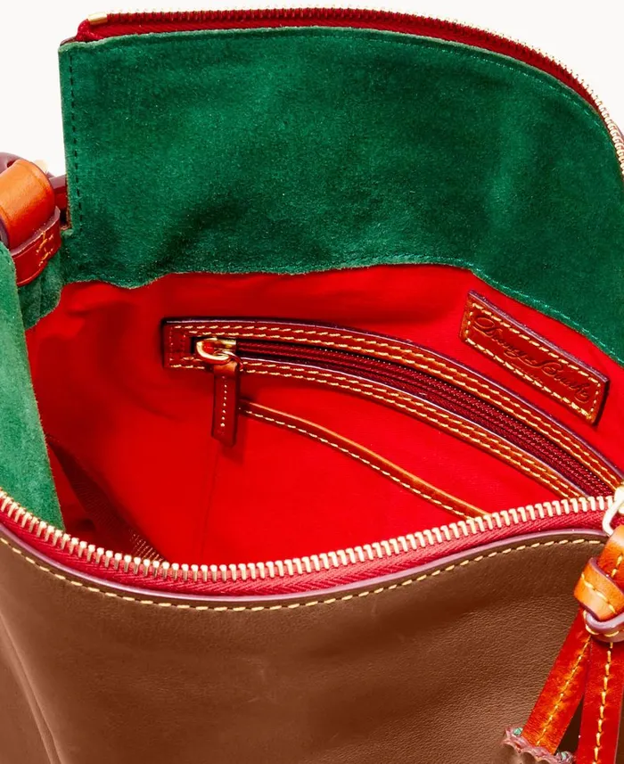Woman Florentine Twist Strap Hobo Chestnut Dooney and Bourke Shoulder Bags Woman Florentine Twist Strap Hobo Chestnut Dooney and Bourke Shoulder Bags