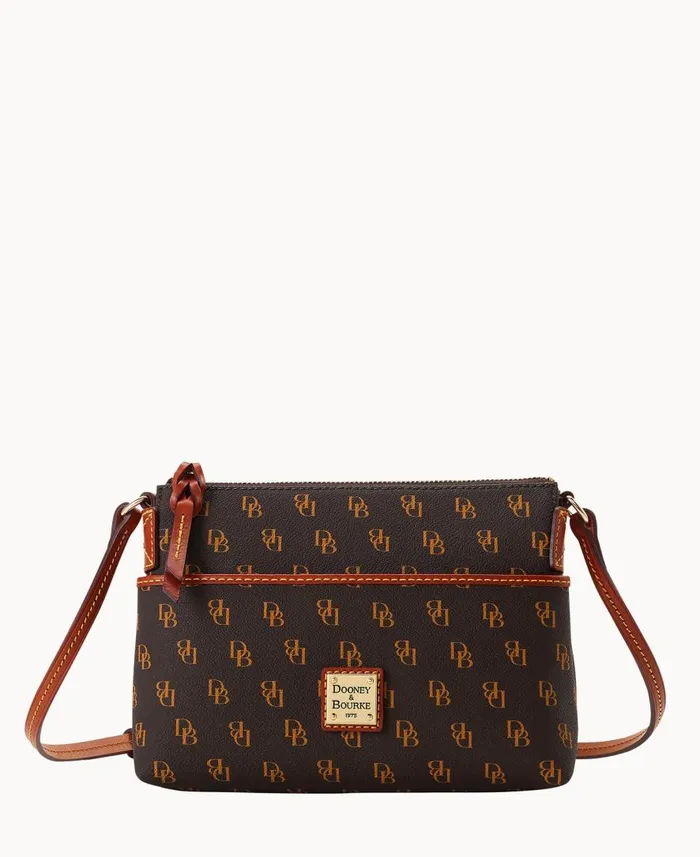 Woman Gretta Katie Crossbody Brown Tmoro Dooney and Bourke Crossbodies